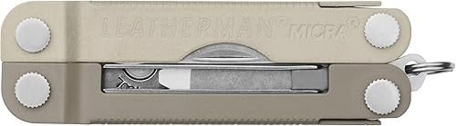 Miniatura 3 de LEATHERMAN, Micra, Llavero multiherramienta con herramientas de aseo, Mini navaja de bolsillo para uso diario (EDC), Pasatiempos y al aire libre,