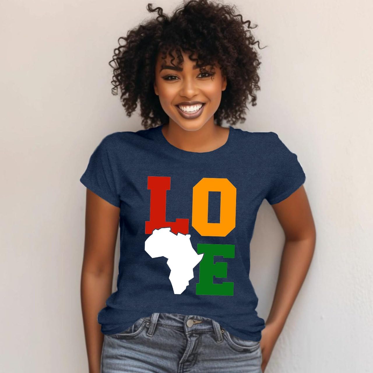 LBP Black Pride Love Shirt for Women Juneteenth Black History Month T-Shirt African American Tee Tops - Image 3