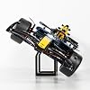 Display Stand Compatible with Technic Red Bull F1 42206 – Premium Shelf Stand for Formula 1 Race Car Models – Angled Display Mount for Collectors – Car Model Not Included
