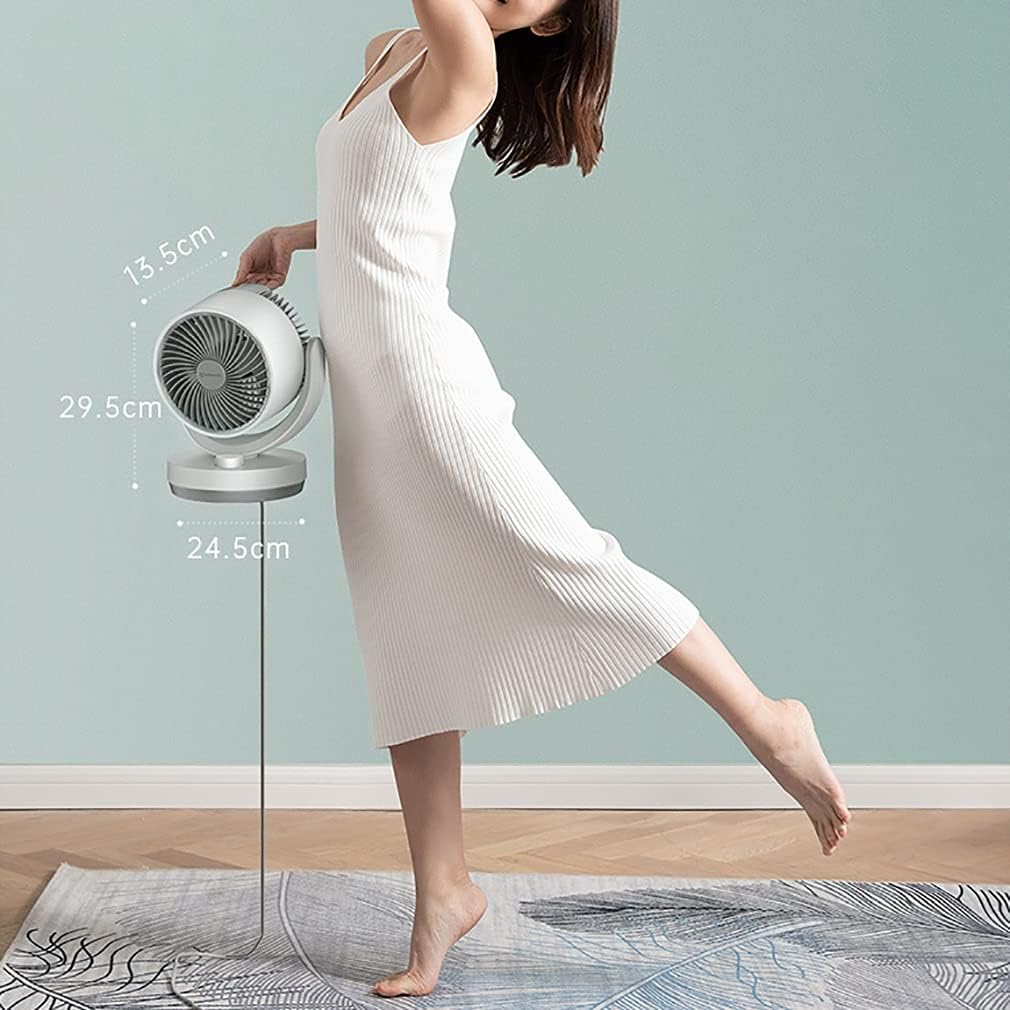 USB Powered Desk Fan Desktop Personal Fan 3 Speed Strong Wind Powered Fast Air Circulating Fan for Men Women