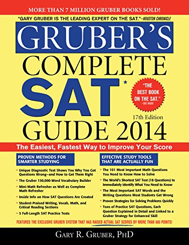 Gruber's Complete SAT Guide 2014 Paperback – June 4, 2013