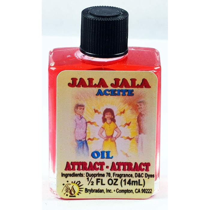 Buy 1 PIECE BRYBRADAN ATTRACT ATTRACT SPIRITUAL OIL JALA JALA ACEITE ESPIRITUAL 1/2 FL OZ 14
