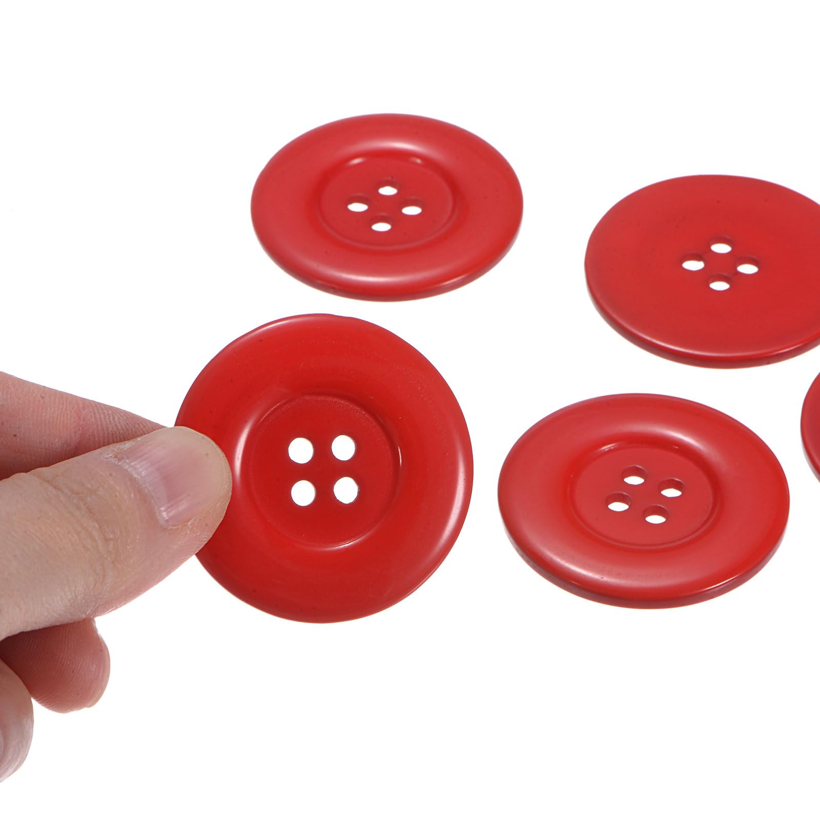 Mercerie 100 Pièces Boutons Résine À Coudre Multicolores Quatre Trous D