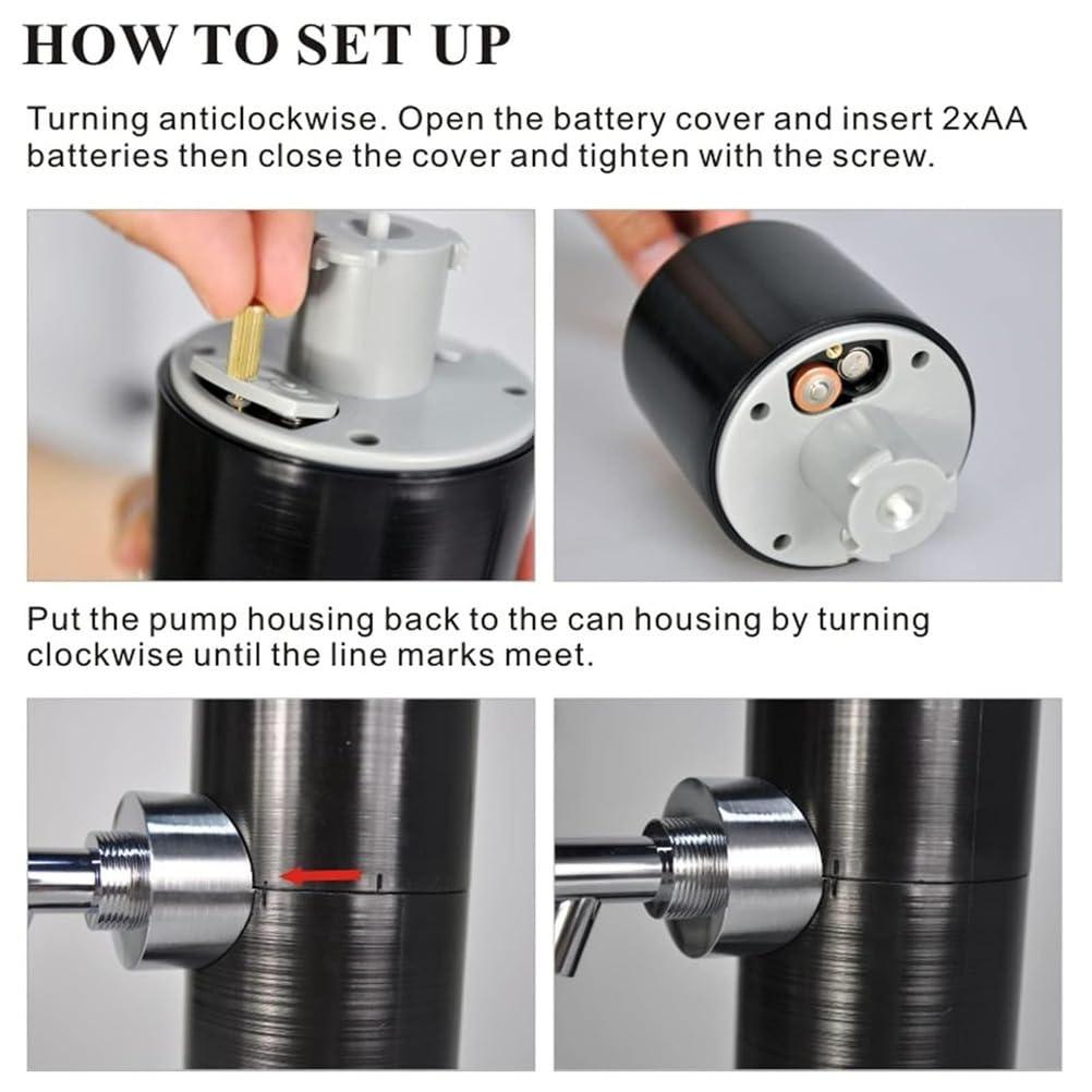 ultrasónico Dispensador de Cerveza, Maquina De espumante De Cerveza, Dispensador Grifo De Cerveza para Latas, Regalo para Los Amantes De La Cerveza,Negro
