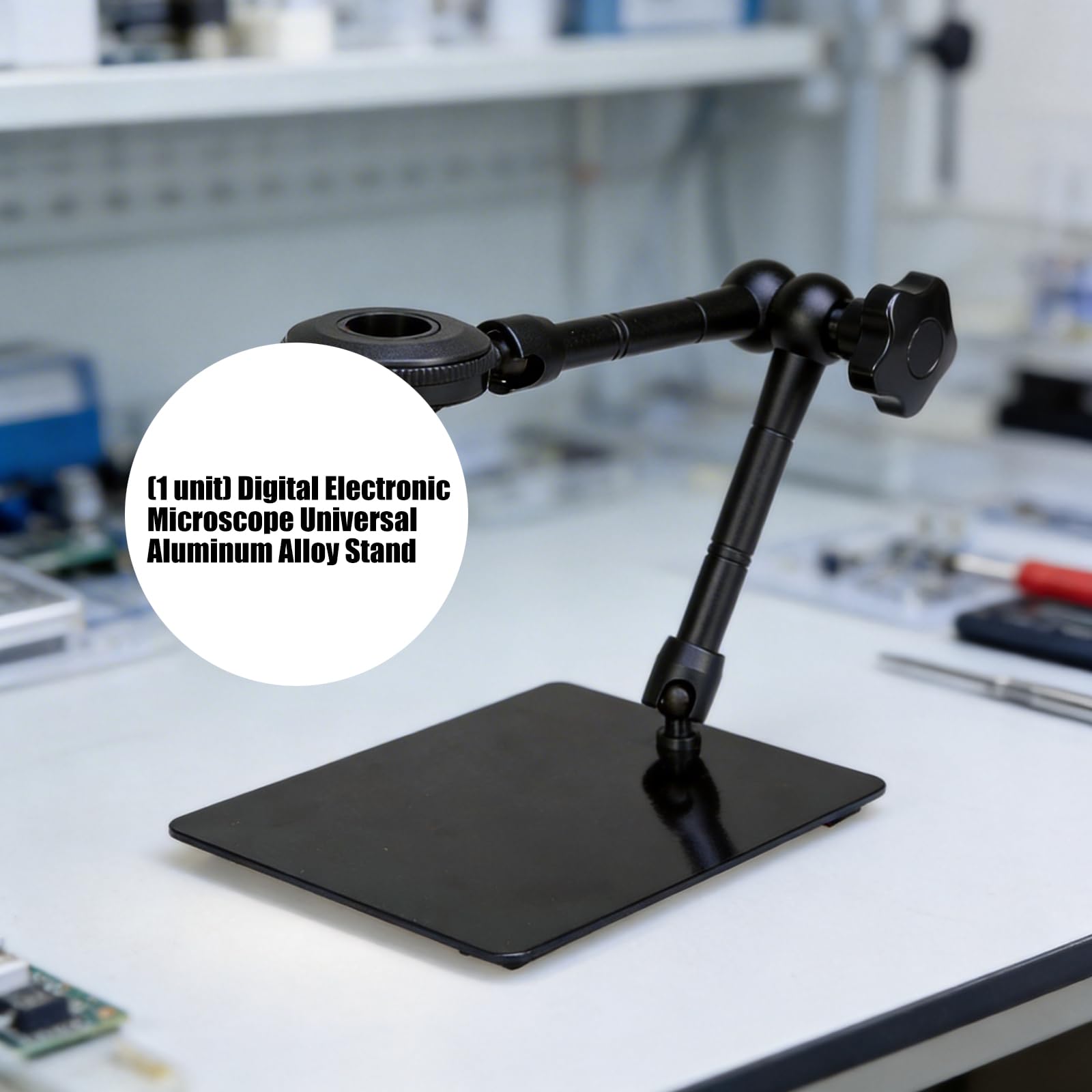 Stabilità Digital Microscope Stand Compatibilità per Supereyes Microscopio Labs Aule e Applicazioni Industriali Strumento