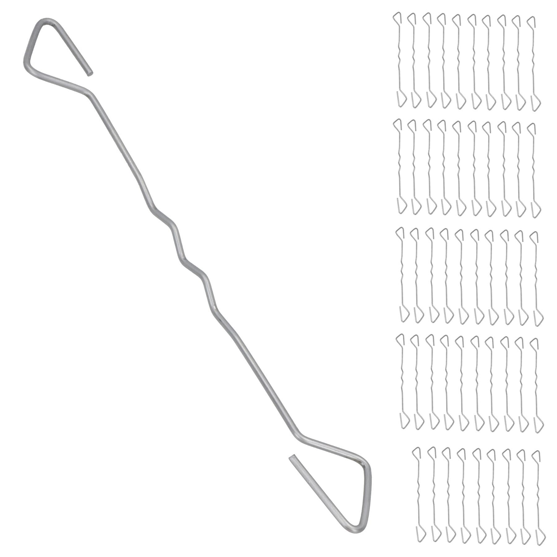 Stainless Steel Type 4 Cavity Wall Tie 250mm 101-125mm Brick Housing 50PK