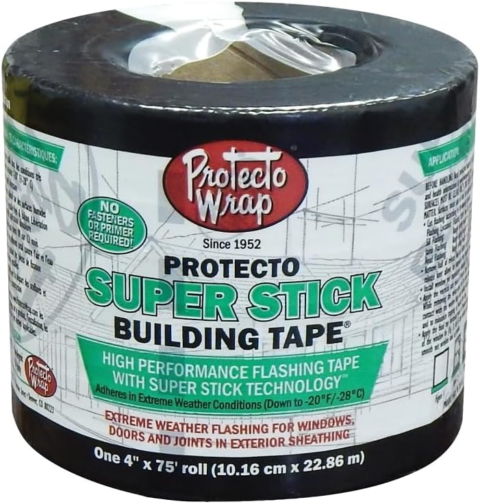 Protecto Wrap Super Stick 4" x75' Roll