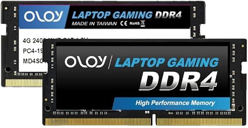 Miniatura 3 de OLOy DDR4 RAM 16GB (2x8GB) 2400 MHz CL17 1.2V 260-Pin Laptop Gaming SODIMM para Intel (MD4S082417IZDC)
