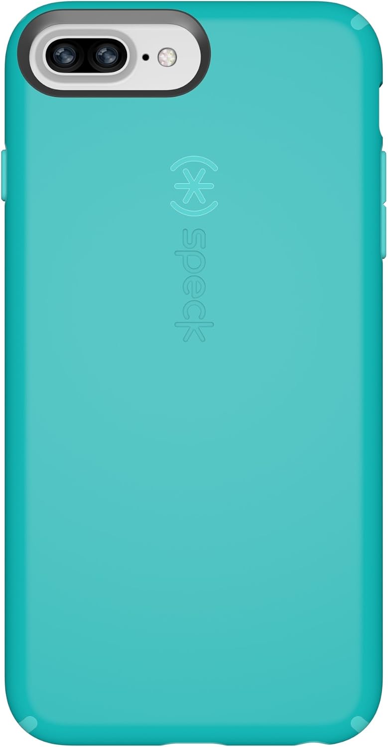 Speck Products CandyShell Cell Phone Case for iPhone 8 Plus/7 Plus/6S Plus/6 Plus - Jewel Teal/Mykonos Blue
