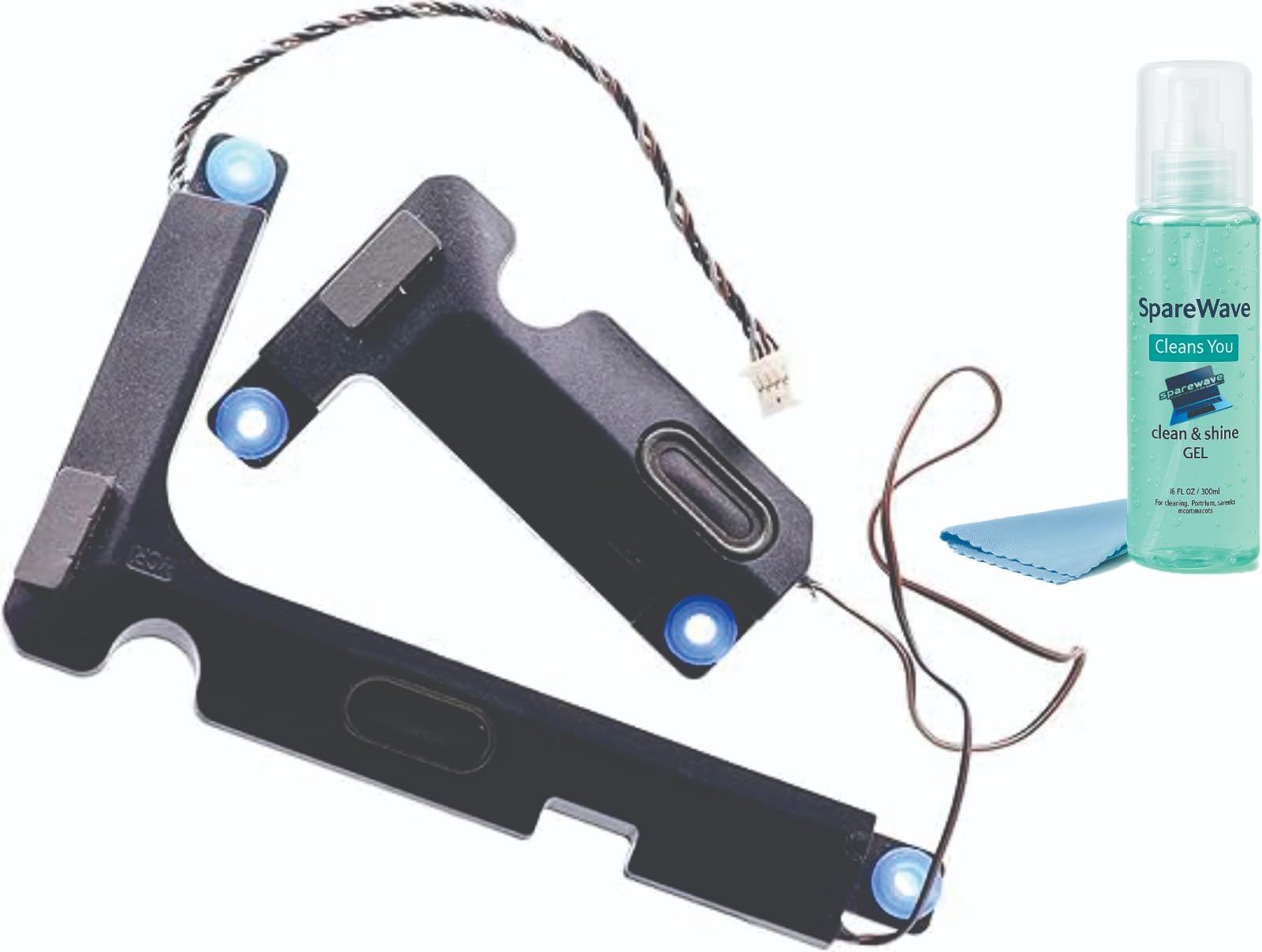 Compatible Laptop Internal Speaker for Lenovo IdeaPad S145-15ISK | S145-15AST | S145-15IIL | S145-15IKB | V15-ADA | S145-15AST | V15-IIL | V15-IGL | With Complimentary Laptop Clean & Shine Gel |-image-12