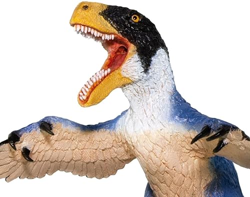 Miniatura 5 de Safari Ltd. Figura de Utahraptor  Figura detallada de plástico de 9.5 pulgadas  Divertido juguete educativo de dinosaurio para niños, niñas y niños