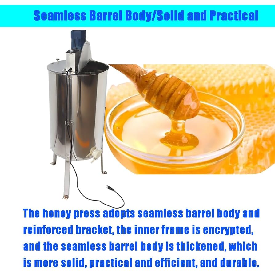 Amazon.com : EQCOTWEA Electric Honey Extractor 3/4 Frame