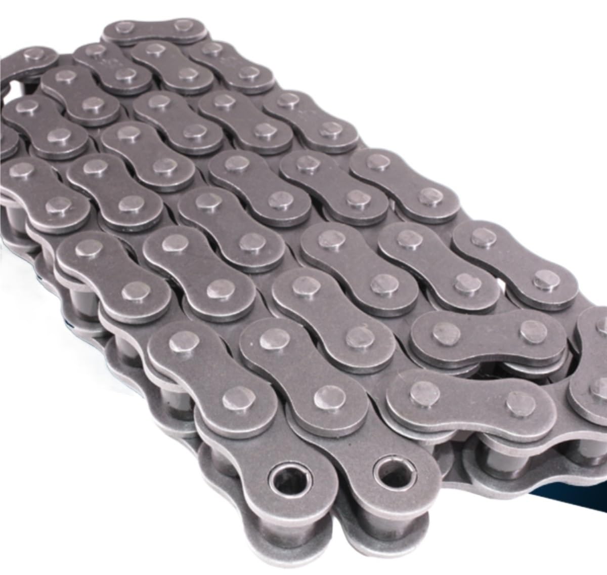 Thickened Industrial Chain, 16 20 32 A B Type, Single, Double, Three Row Roller Chain MINGPING (Size : 48A-3-1m)