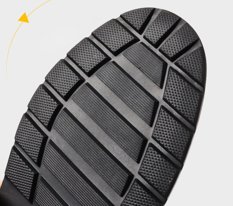 Men's Tuxedo Shoes Metal Shoelace Platform Slip-On Derby Wedding Formal Oxfords3