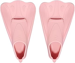 Swimming Fins Kids | Scuba Diving Snorkeling Soft Short Training Flippers | Comfortable Swimming Floating Flippers | Light and Powerful Short Fins for Snorkeling Adults and Children Unisex