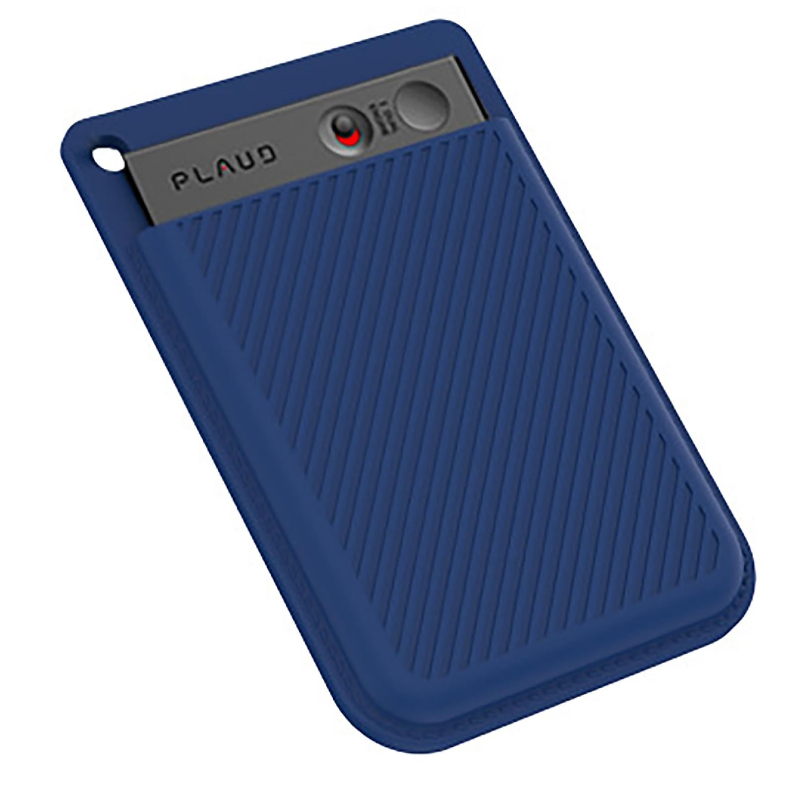 GIOPUEY Funda Compatible con PLAUD Note Pro AI Voice Recorder, Ultradelgado Silicona Case Cover, Anti-caída, Portátil - Azul Oscuro
