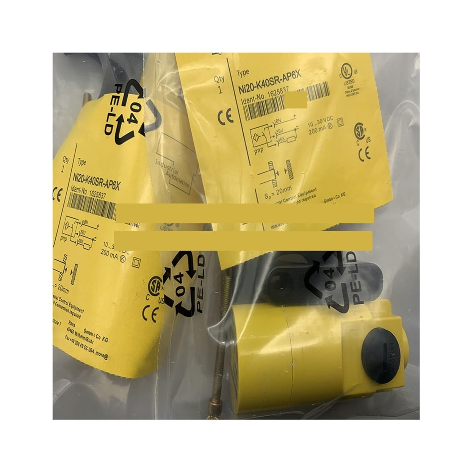 ZOZ03Y0 Proximity Switch Sensor NI20-K40SR-FZ3X2