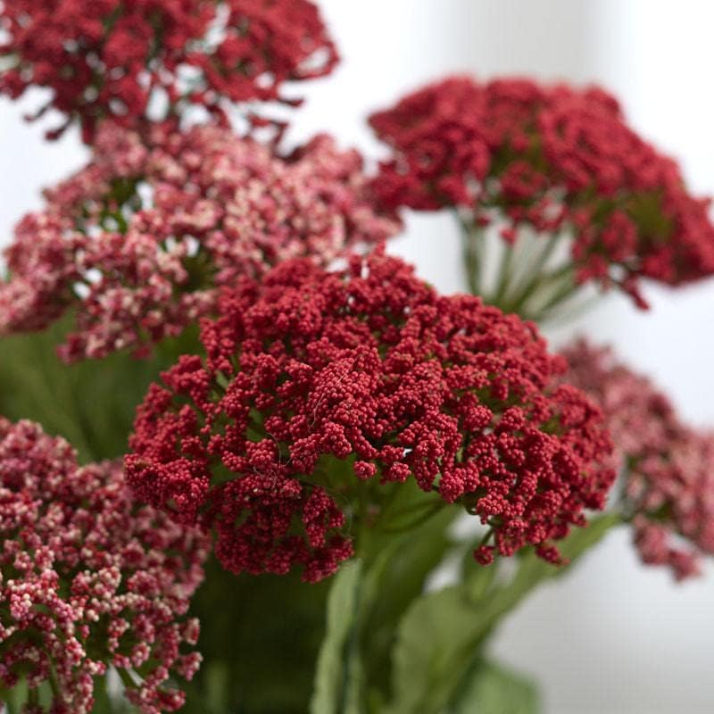 Miniatura 2 de Factory Direct Craft Shades of Rose and Pink Queen Anne's - Flores artificiales de encaje para arreglos florales y decoración del hogar (tamaño 17