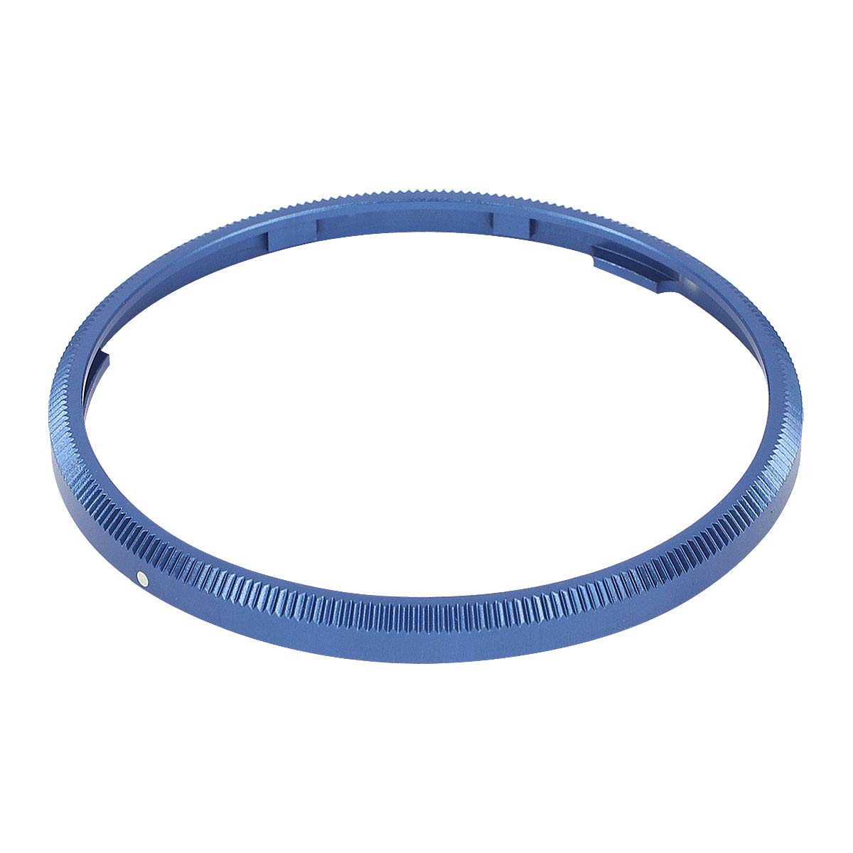 Haoge RRC-GNL Blue Metal Decorate Ring Cap for RICOH GR III GRIII GR3 Camera Replaces GN-1