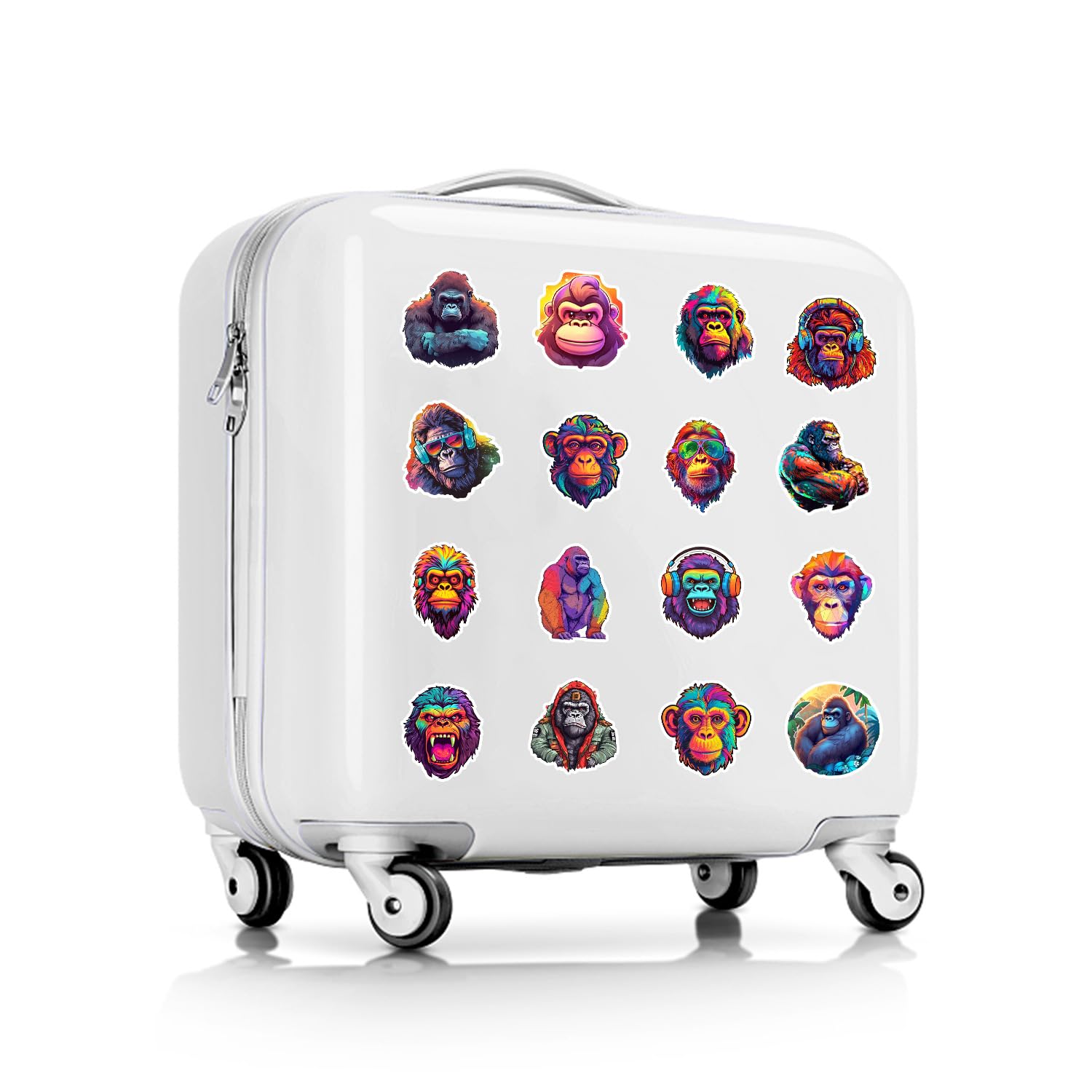 Lot De 50 Autocollants Vintage Animaux – Imperméables Et Amovibles Pour Ordinateur, Voiture, Skateboard, Valise – Cadeau Pour Tous Âges