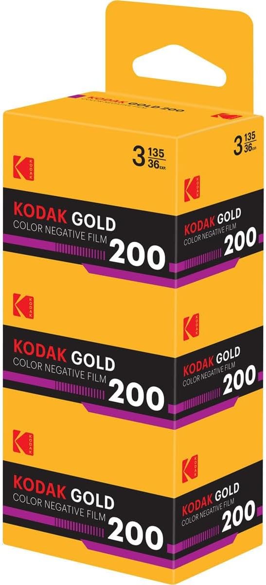 KODAK GOLD 200 Película Negativa Color 135-36 3-Pack miniatura 1