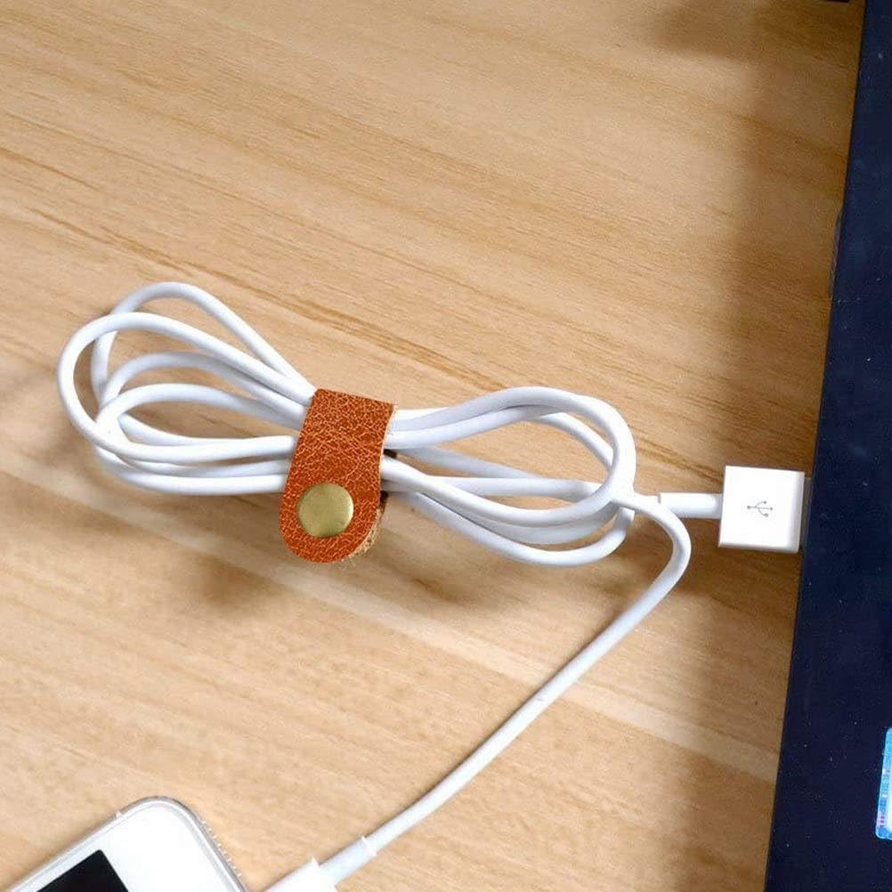 Leather Buckle Winder Data Line Management Cable Organizer USB Headphones Manager Skin 6 Pcs 0c2f2ba5 186d 4a3b 8be3 384967a68b92.284d8226f6b756ddf34c5e9e7781d68b
