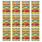 Red Gold Petite Diced Tomatoes Green Chilies, 14.5oz Can (Pack of 12)