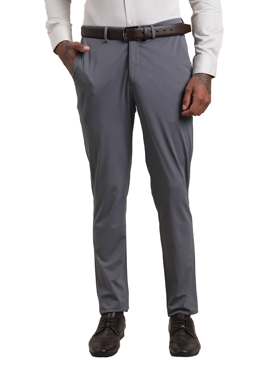 Pantalon de costume ajusté Turtle, textile nylon stretch premium - 7