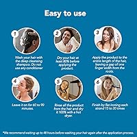 Vista 8 de I Belli Capelli Torrano - Kit de queratina para alisar el cabello en 1 paso (16.9 fl oz) + máscara de aceite de argán (8.82 oz)-Nanoplastia Keratina