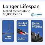 T POWER Chargeur rapide pour NOCO GB150 GB250 GB251 GB500 XGC4 UltraSafe Lithium Jump Starters Ac Dc Adaptateur Power Approvisionnement