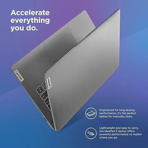 Miniatura 2 de Lenovo Laptop IdeaPad más reciente, pantalla FHD de 14 pulgadas, AMD Ryzen 7 5700U (Beats i7-1265U), 36 GB de RAM, SSD de 2 TB, lector de huellas