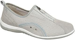 Womens/Ladies Zip Elastic Gusset Leisure Shoes