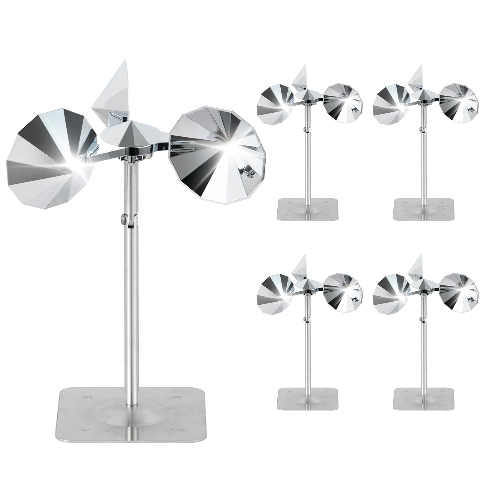 Photo 1 of OFFO 5 PCS Bird Scare Reflective Device, Bird Reflector Keep Pigeon Woodpeckers and Sparrows Away for Outdoor Use Boats Roofs Gardens