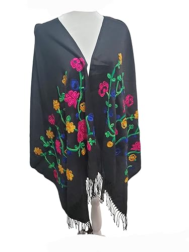 Shawl for women rebozos shall mexicanos pashmina wool rebozo wraps mexican poncho blanket scarf winter wrap manta mexicana traditional Gavanes