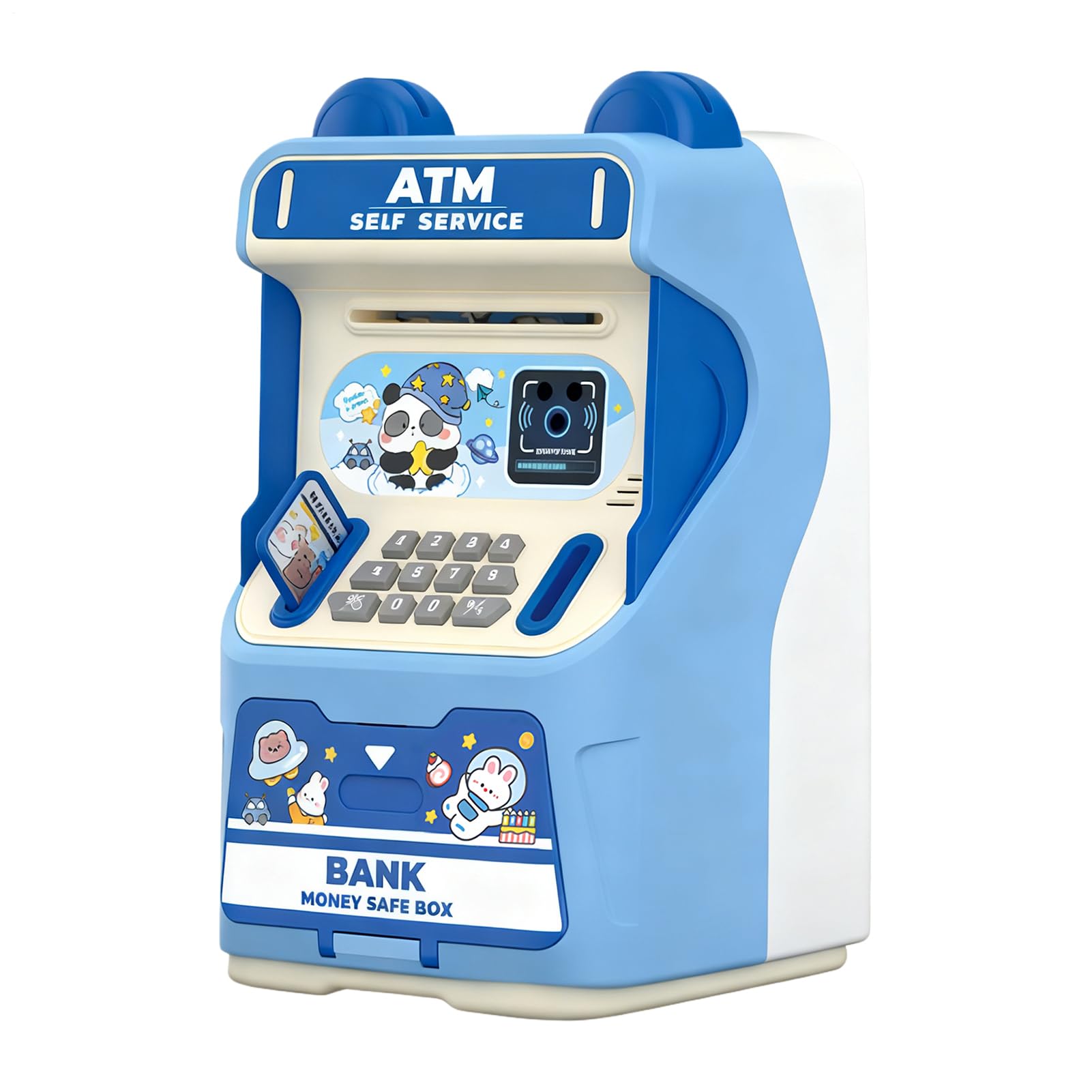 Banque ATM jouet éducatif pour apprendre à économiser et ranger ses pièces de monnaie