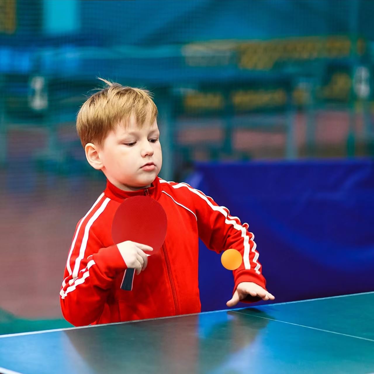 Gentpovth Ensemble de Raquettes de Ping-Pong Professionnel - 2 Raquettes, 3 Balles Mate, 1 Sac - Tennis de Table Hautes Performances pour Loisir, Entraînement, Amateurs, Experts