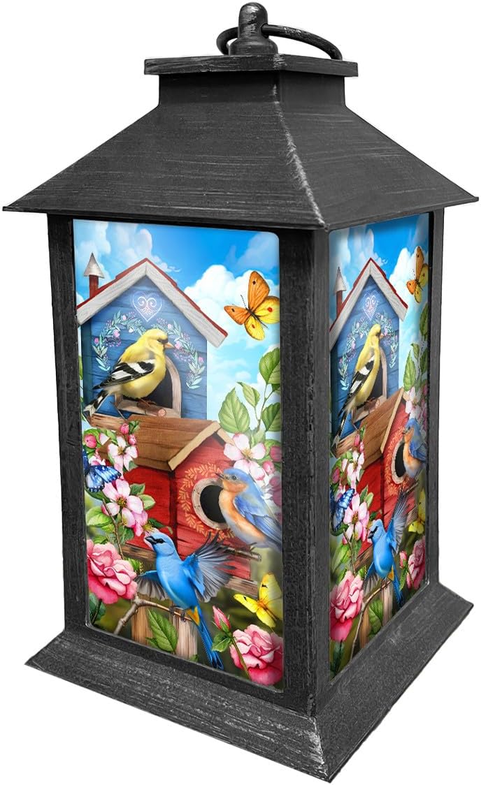 Briarwood Lane Geraniums in Bloom Lantern