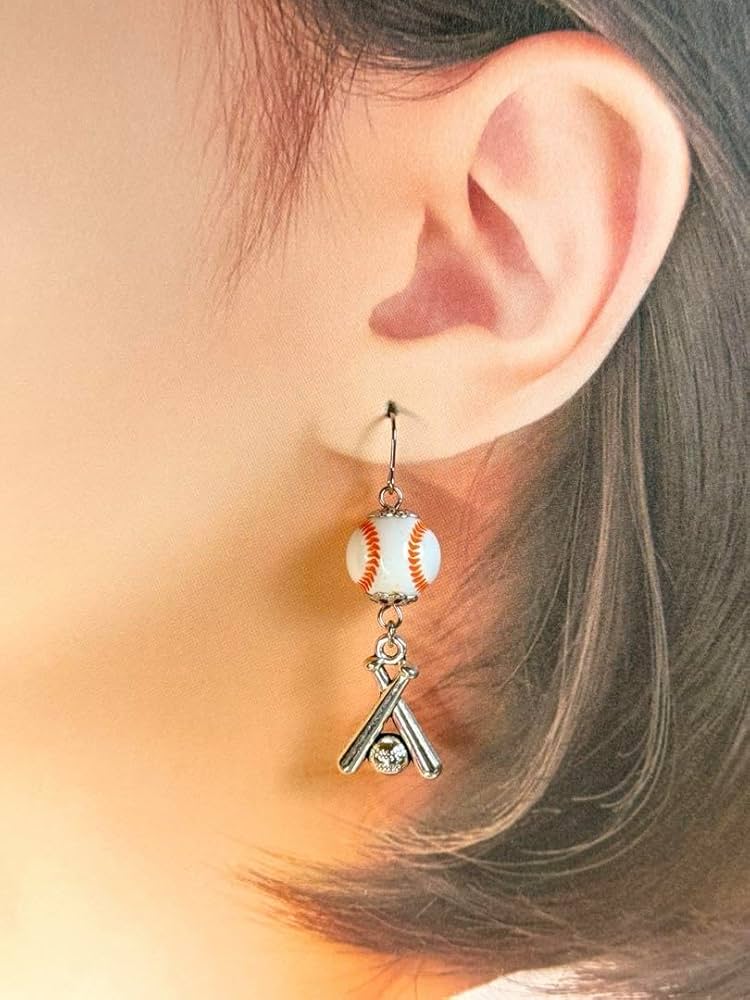 【よるくま】　野球ピアス　11セット よるくま】 野球ピアス 11セット よるくま様専用】 野球ピアス