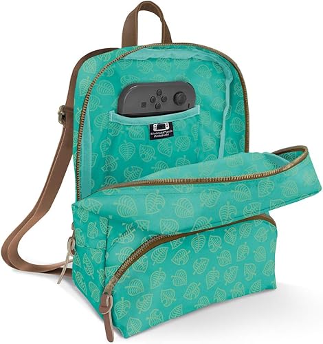 Vista 92 de Controller Gear Animal Crossing - Small Backpack Mini Bookbag Travel Bag for Console & Accessories - Rose Gold