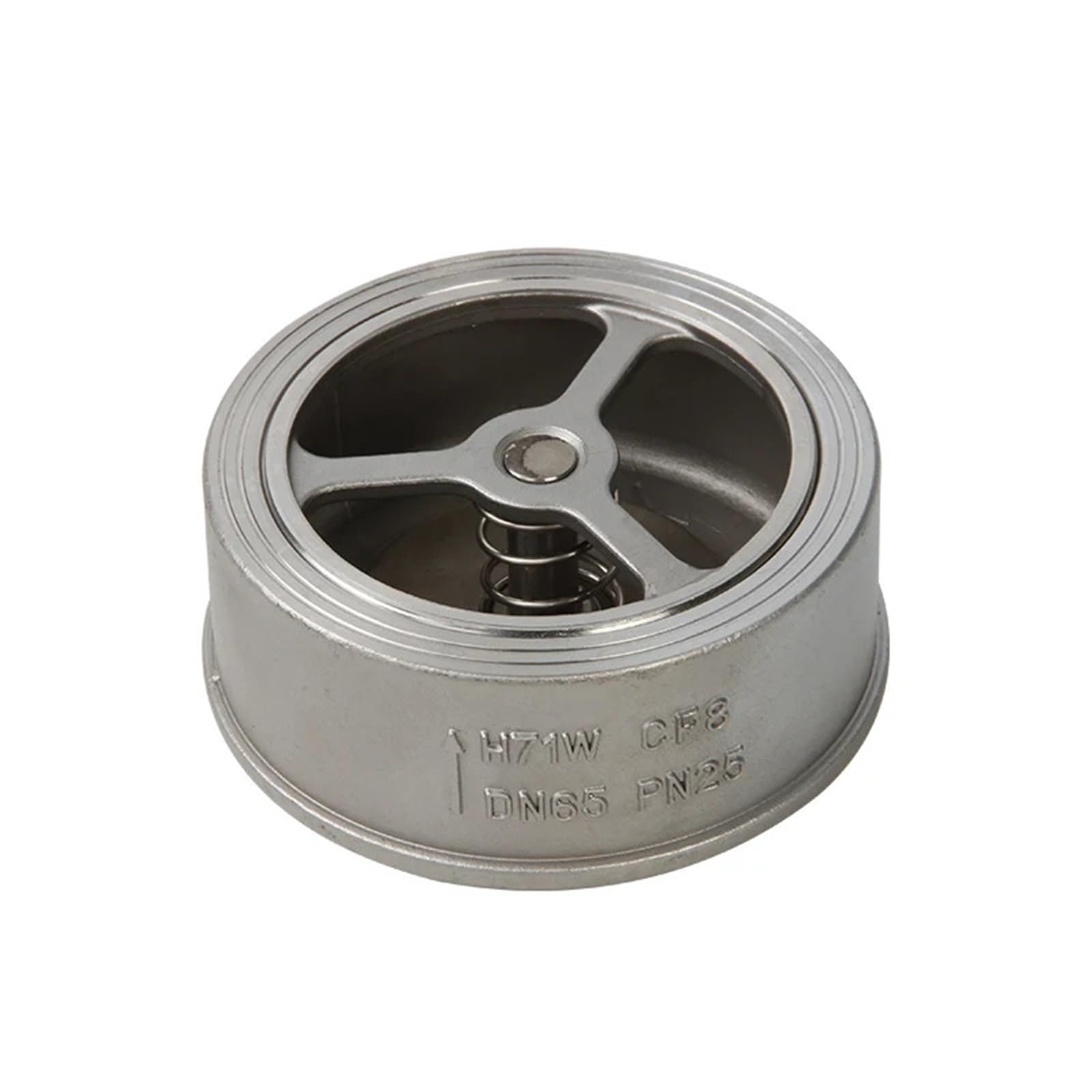 Clapet anti-retour DN65 en acier inoxydable 201 durable pour tuyauteries