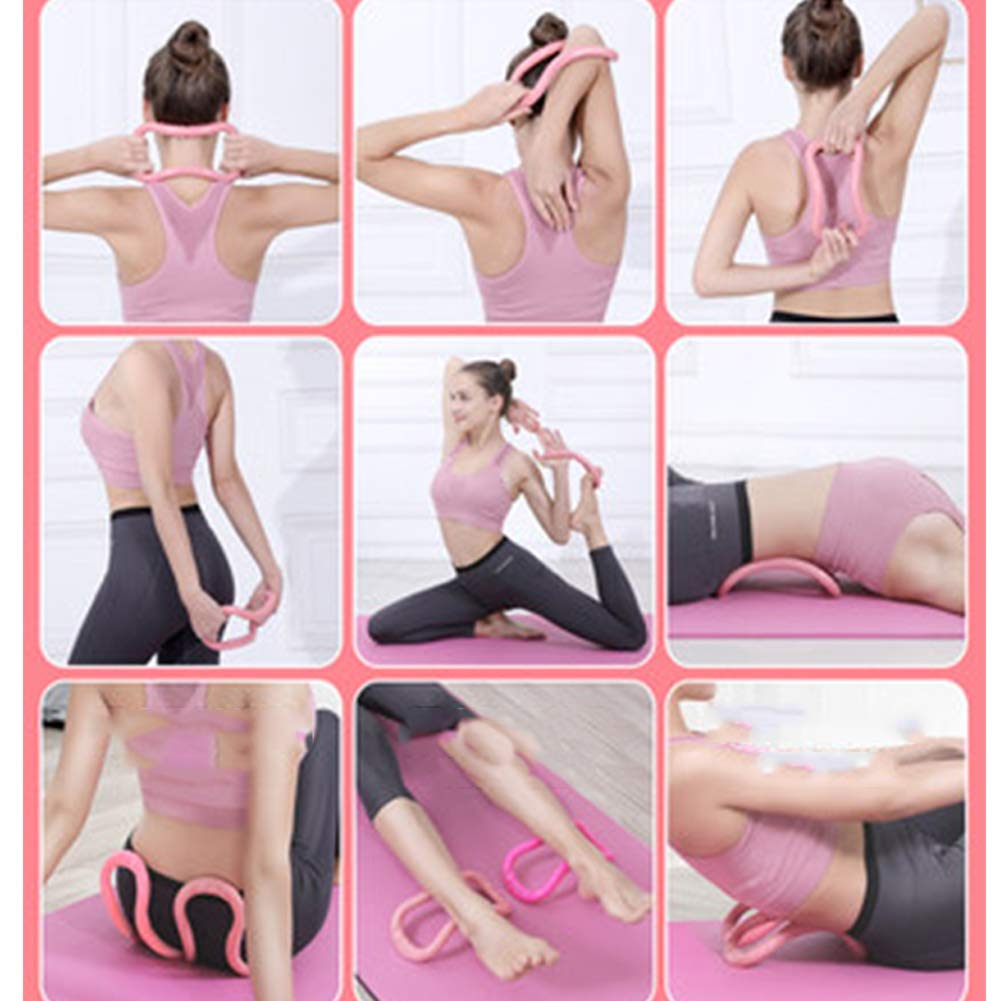 Cerchio di fitness Circles LieYuSport Pilates Fitness + Hula Hoops for adulti e adolescenti, il peso di calibrazione libero 2-4kg ponderata Hula Hoop, staccabile fitness Hoola Hoops for la perdita di