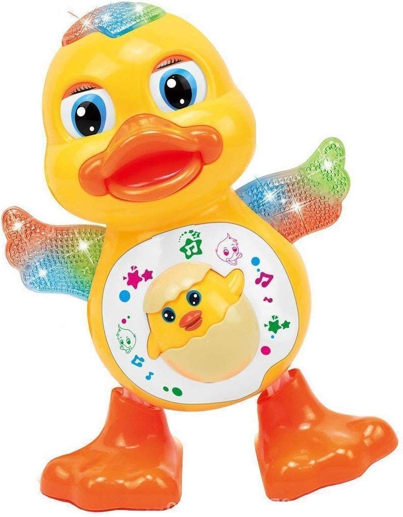 Dancing Duck Toy for Kids with Music Flashing Lights and Real Dancing Action for babie Girl boy Under 1 to 3 Year