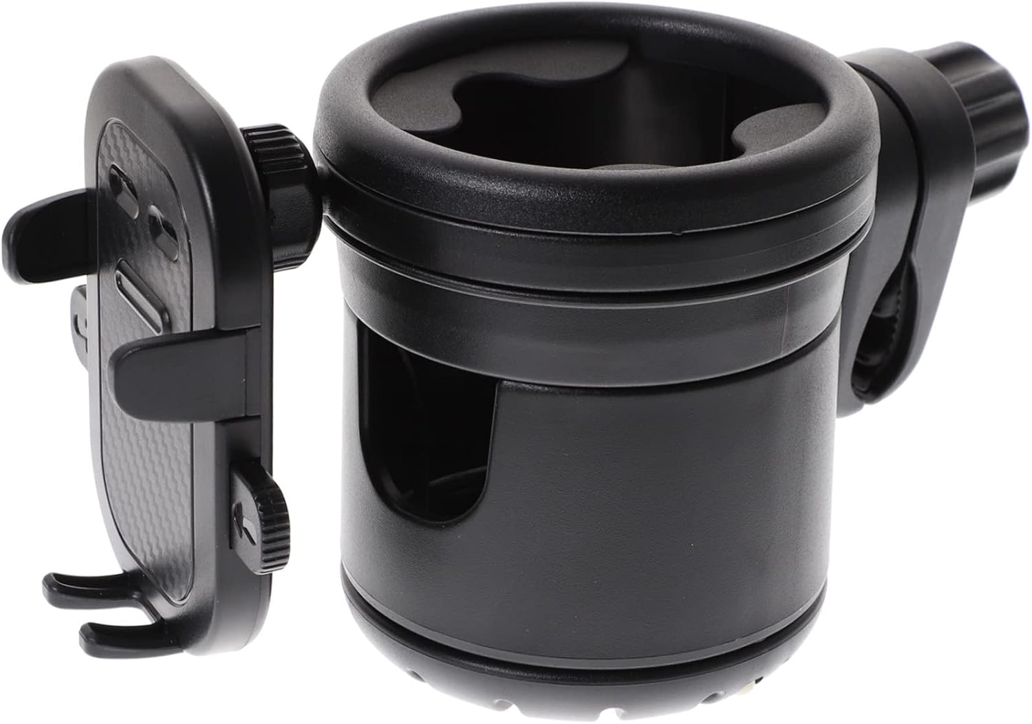 Abaodam Stroller Cup Holder Phone Holder Bottle for Stroller Bike Wheelchair and Scooter for Cups and Bottles Easy Installation