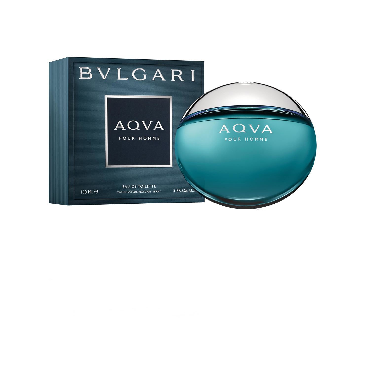Bvlgari Aqva Eau de Toilette Spray for Men, 5 Ounce