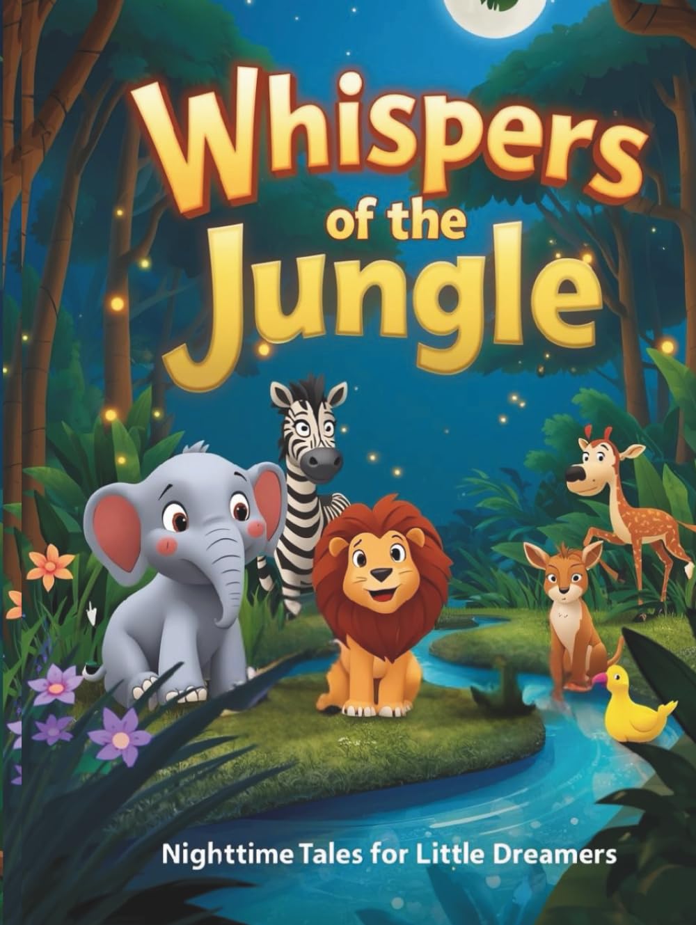 Whispers of the Jungle Bedtime Tales for Little Dreamers: Gentle Moral Stories with Jungle Animals to Teach Kindness, Patience, and Friendship (Bedtime Whispers Collection)