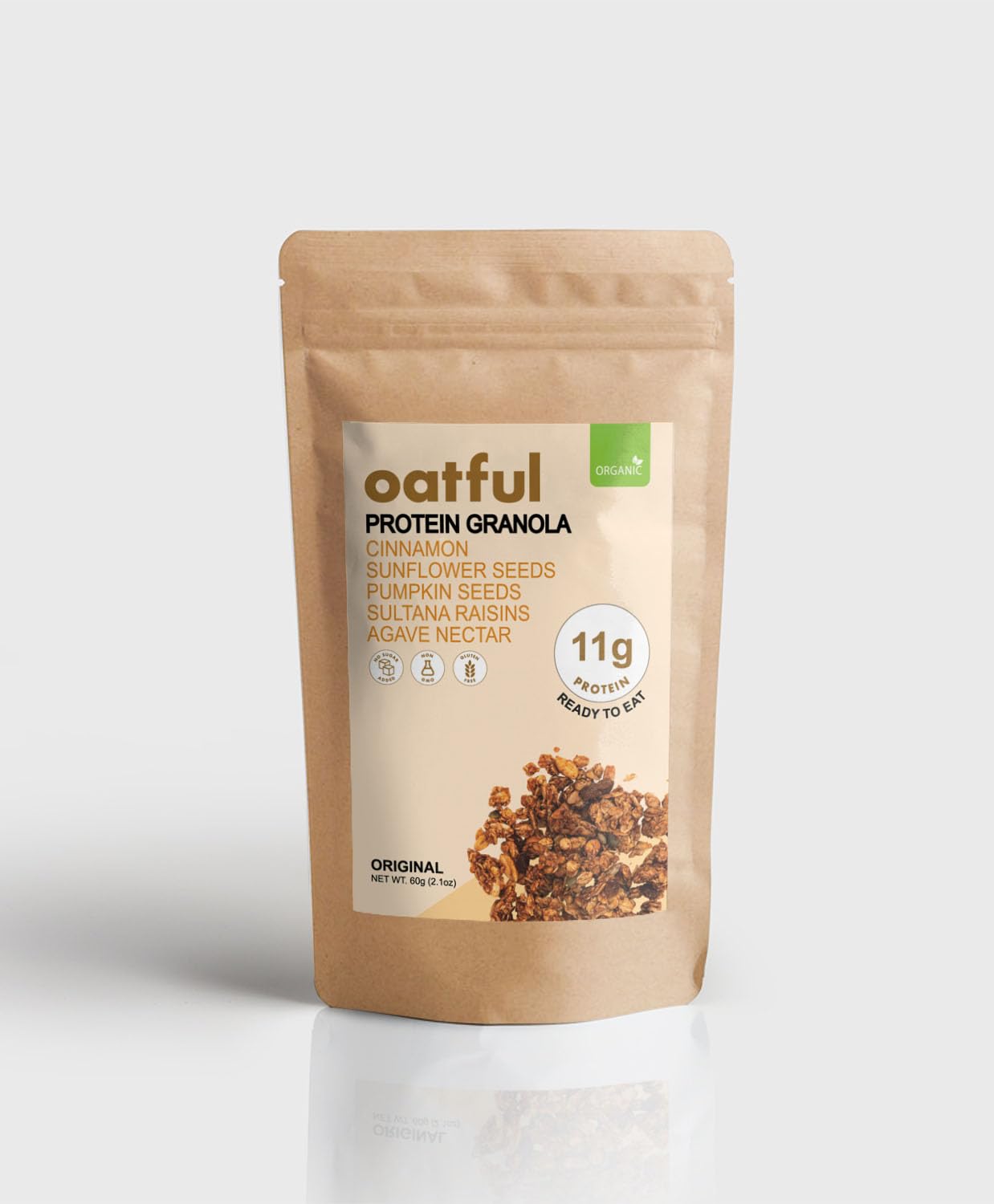 – Oatful Protein Original Granola Pouch 60g