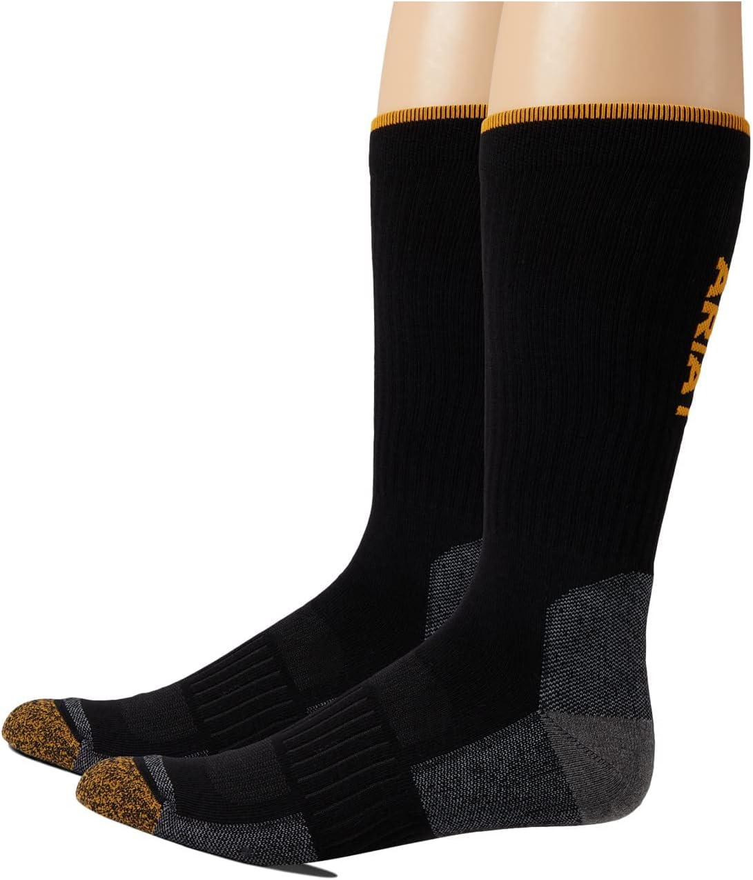 ARIAT Men’s Crew Socks 2-Pack, Premium Quality, Comfortable Fit for All-Day Wear image 2
