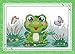 Full Range of Embroidery Starter Kits Stamped Cross Stitch Kits Beginners for DIY Embroidery with 40 Pattern Designs - Little Frog