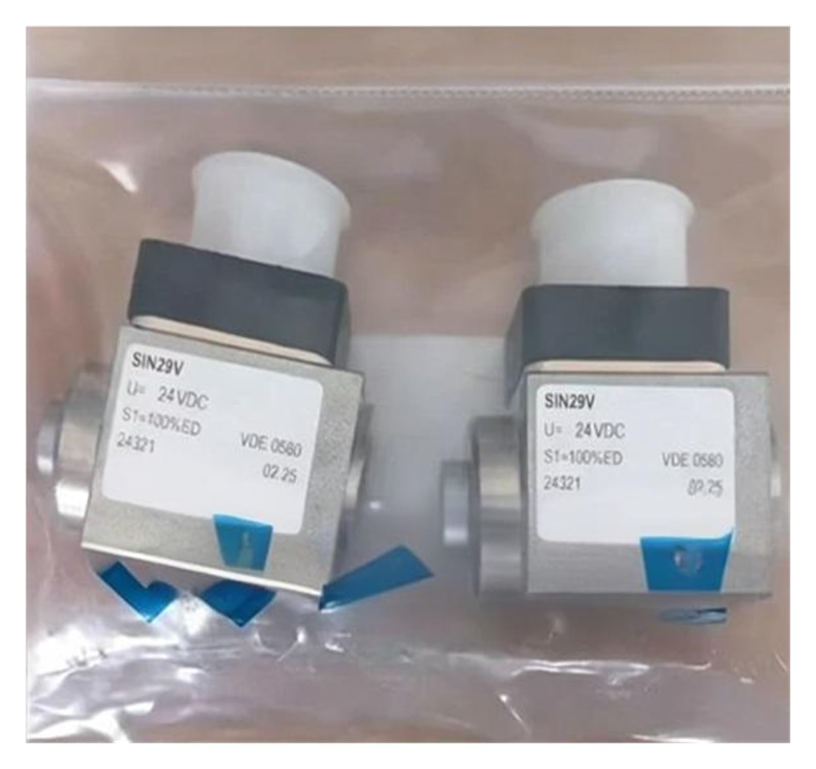 CLEUFWKO 1pcs SIN29V 2313.0013 DC24V Solenoid Valve Coil