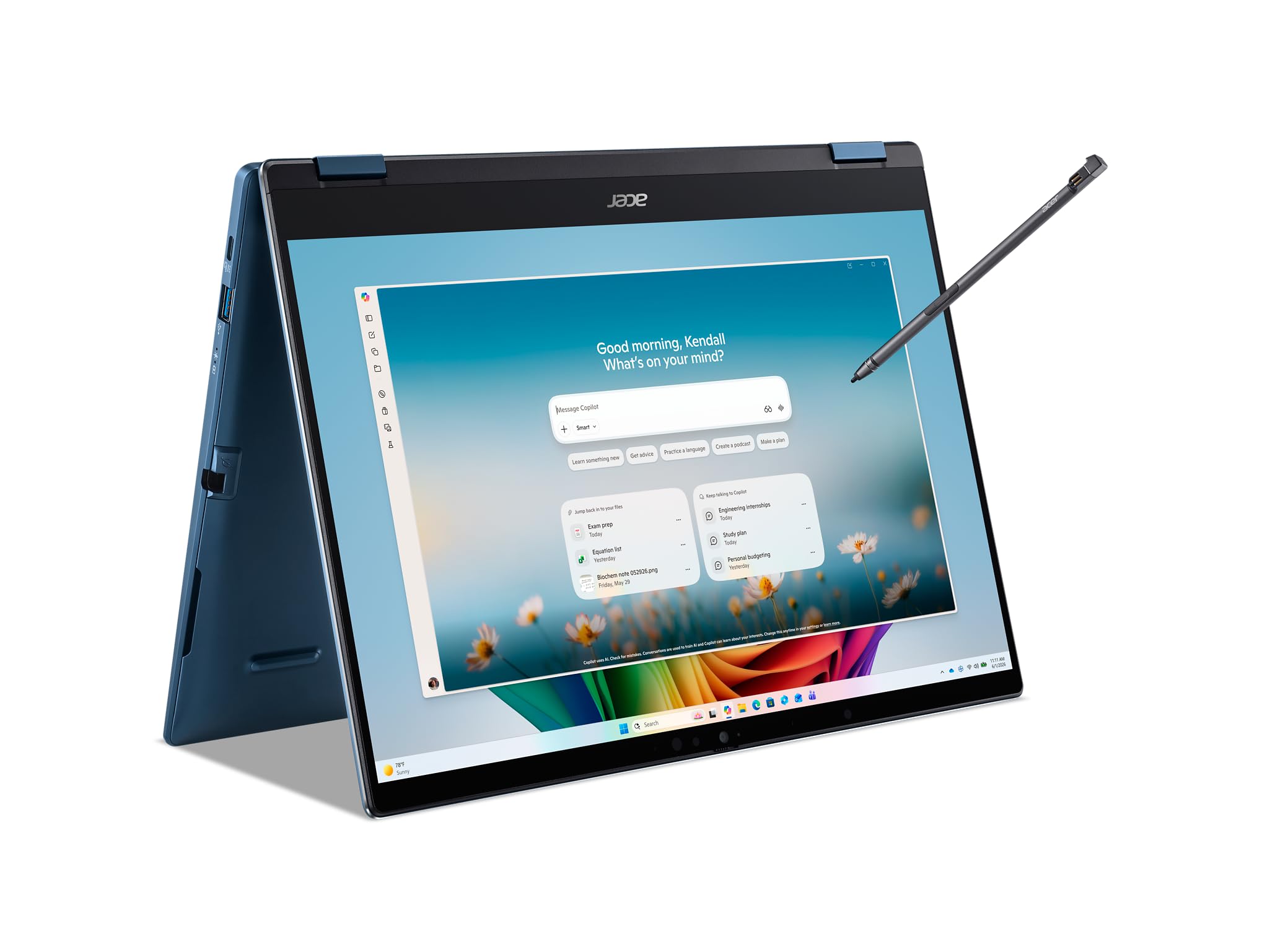 Swift Spin 14 AI Copilot+ PC - Snapdragon X2 Elite X2E-78-100